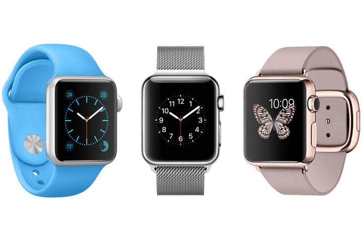 Three smart watches 