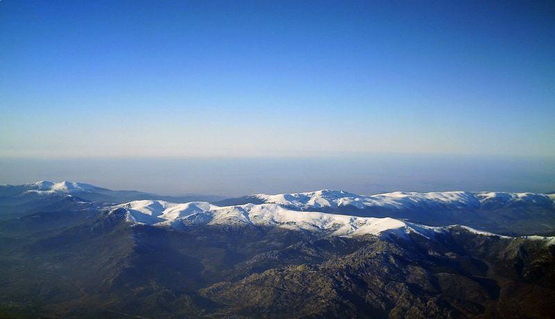 The stunning Sierra de Guadarrama mountains during early November