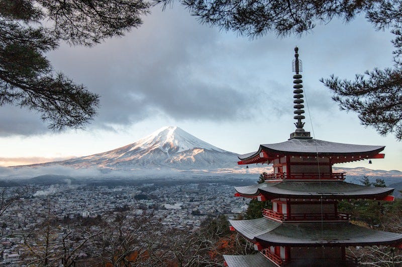 All of Japan’s top destinations are located outdoors and are naturally socially distanced