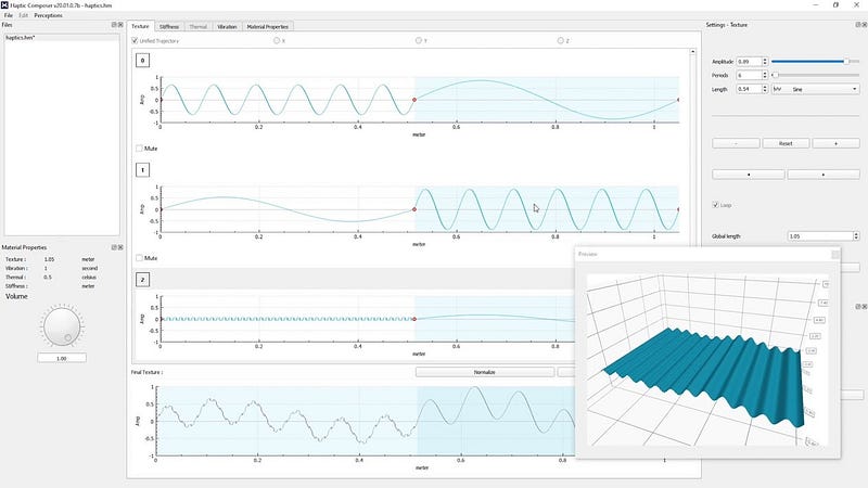 Haptic Composer Interface — Interhaptics