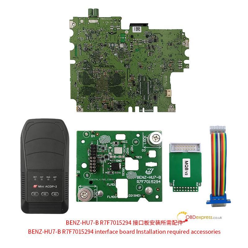 Yanhua Module 39 Installation Guide for Benz HU7 Instrument