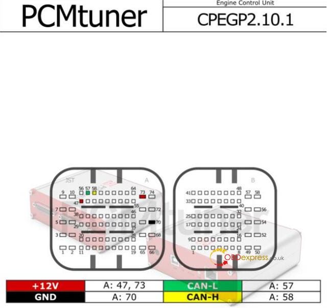 PCMTuner Bench Not Working Solution (Module 58 61 71 wiring diagram attached)