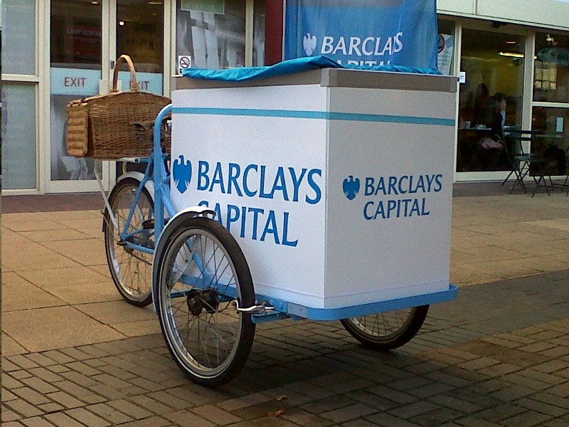 Tricycle Bike Hire for Events