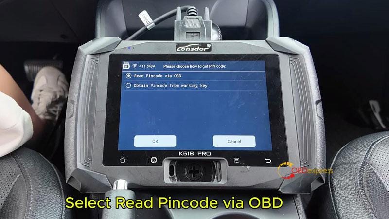 Lonsdor K518 Pro Add 2015 Hyundai IX35 ID46 Smart Key