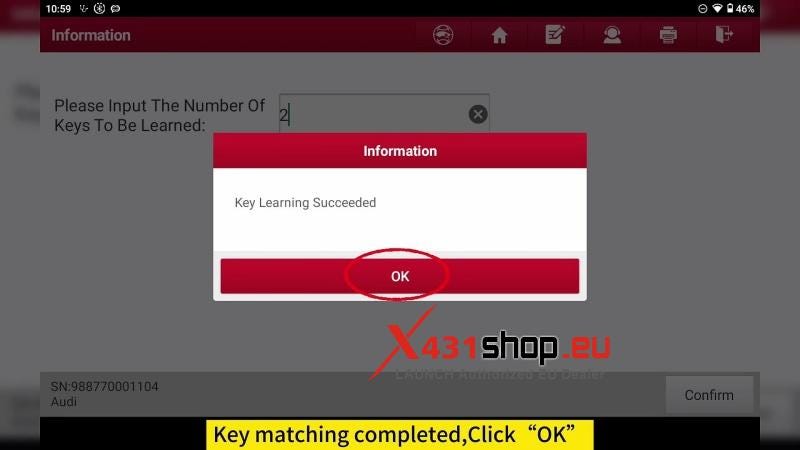 Launch X431 IMMO Plusを使用してAudi A4のキーをプログラムする方法