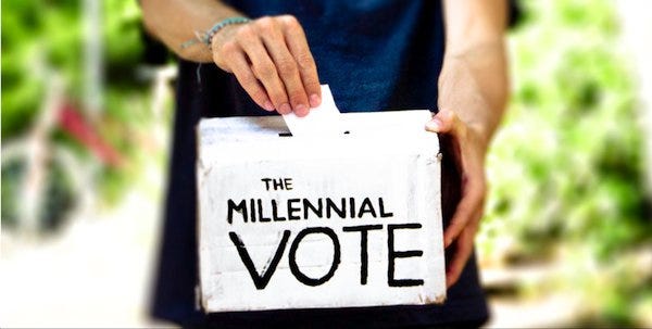 Why is .@realDonaldTrump getting crushed by #millennials 18 to 32. He is running 4th!