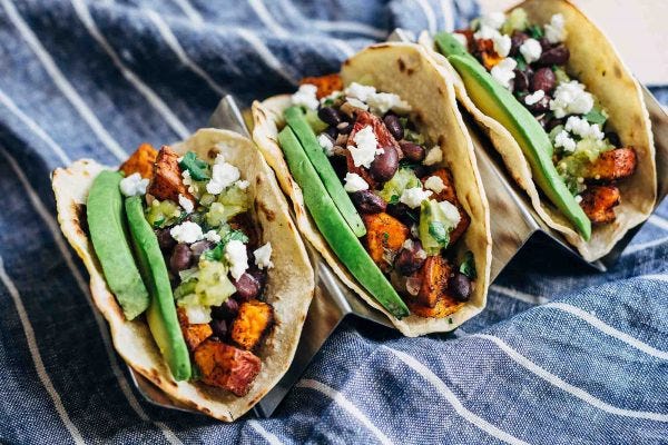 Sweet Potato and Black Bean Tacos