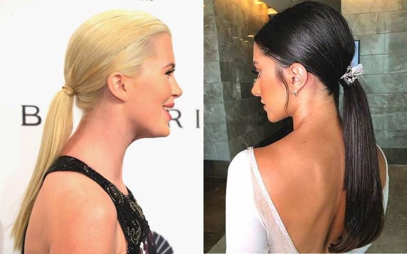 Sleek Low Ponytail Hairstyles