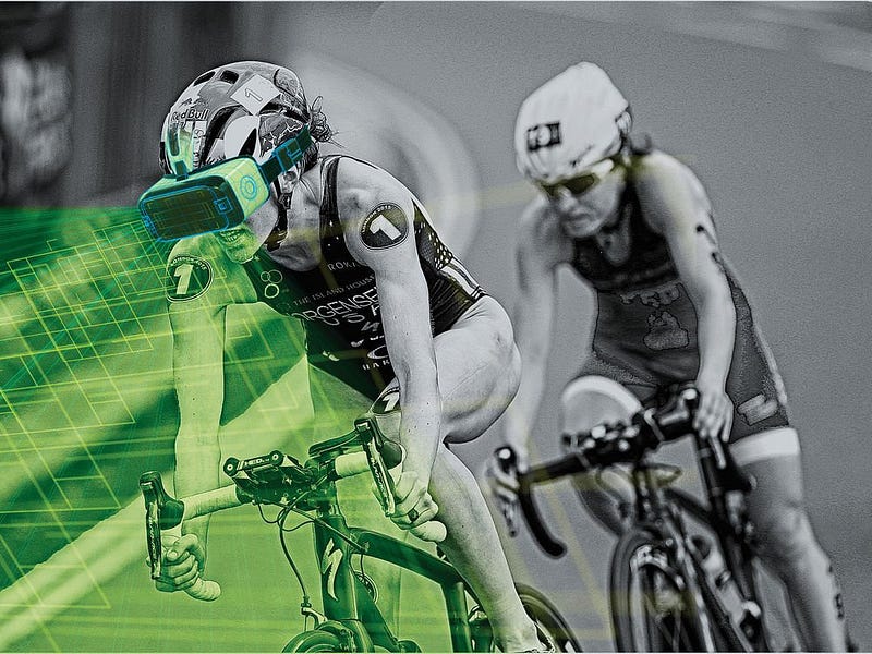 Virtual reality training turns Olympic triathlon course into motor memory