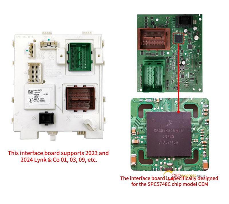 How to Install Yanhua Volvo 2023–2024 CEM Interface Board