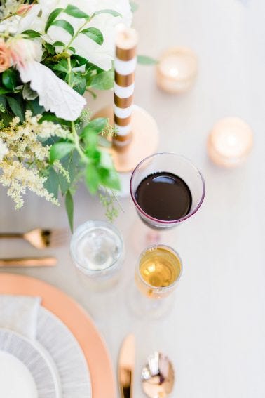 City Chic Marble Inspired Wedding Ideas via TheELD.com