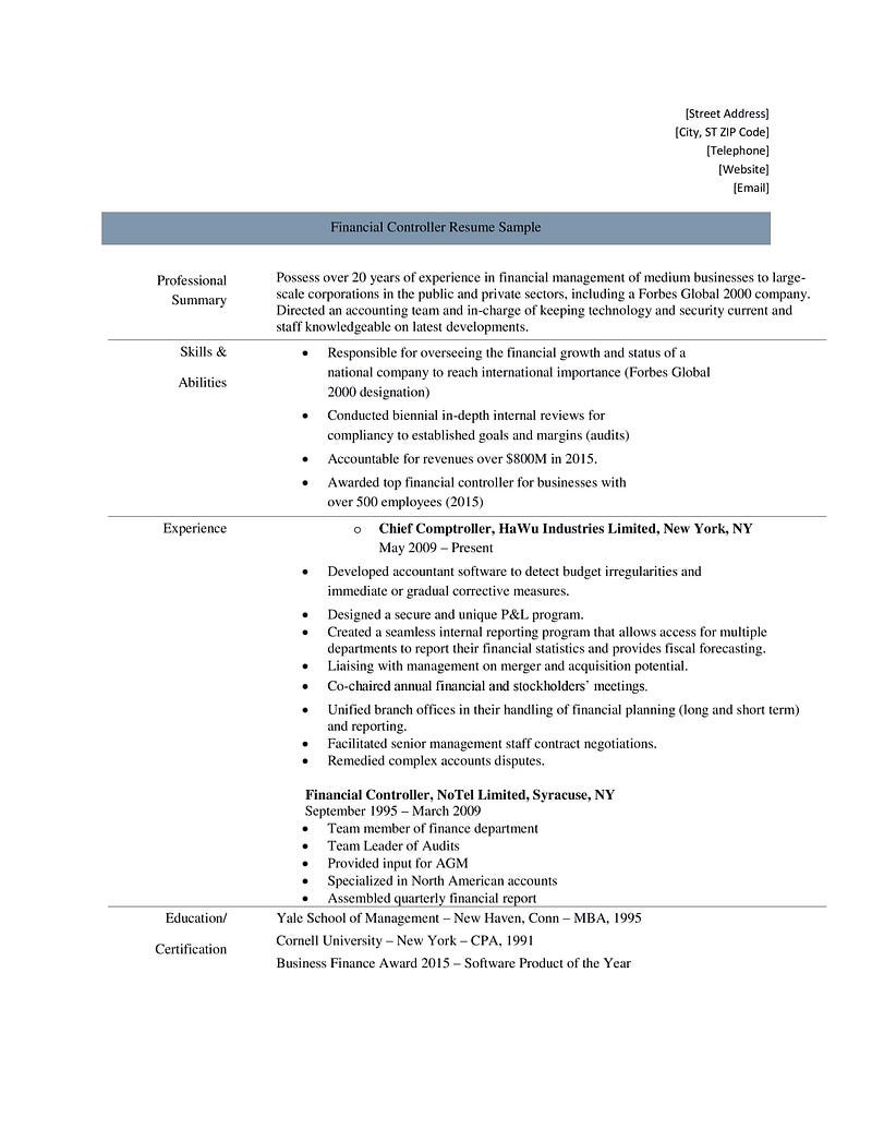 financial controller resume-page-001
