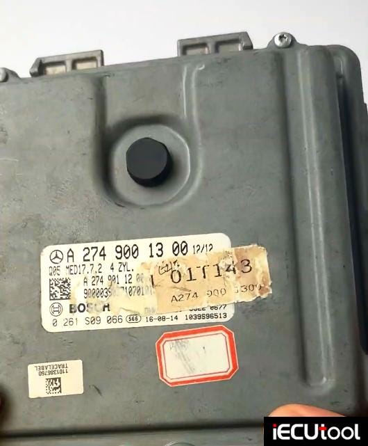 CG FC200 Read and Write Infiniti MED17.7.2 ECU on Bench