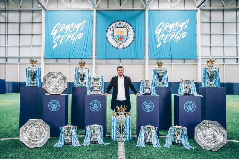 Sergio Agüero é o maior jogador da história do Manchester City.