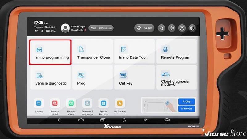 آموزش کلید Xhorse VVDI Key Tool Plus BMW Motor XM38