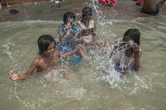 Playing with rains in monsoons is a memory etched in the minds of most children