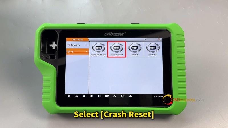 How to Clear Audi BMS Crash Data with OBDSTAR G3
