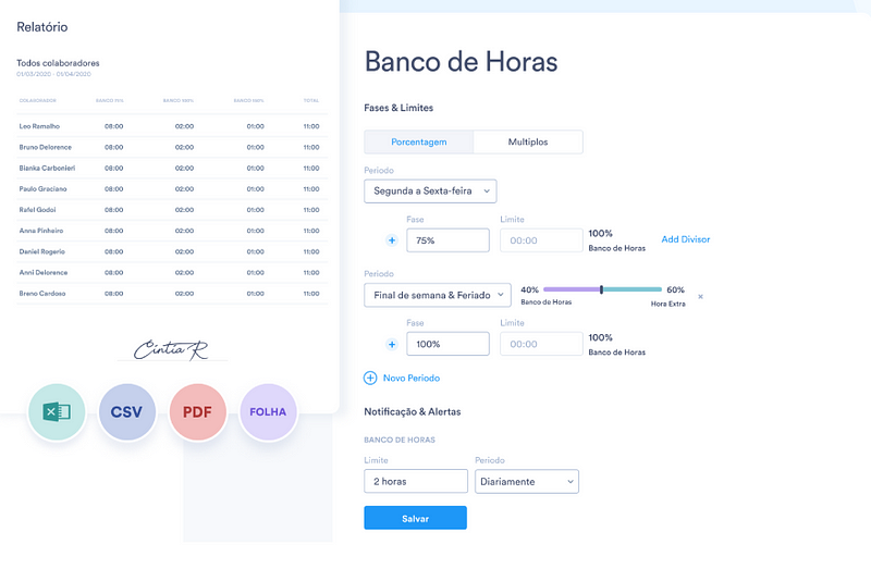 Day.io time tracking interface