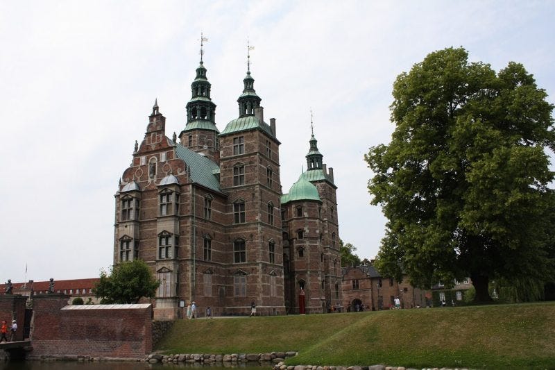 Rosenborg Castle homeof the Danish crown jewels