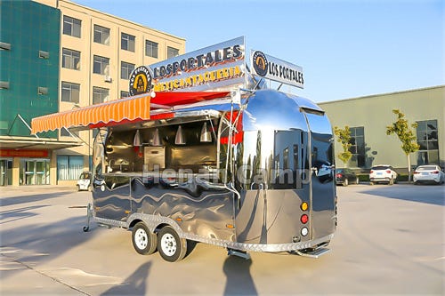 stainless steel food trailer