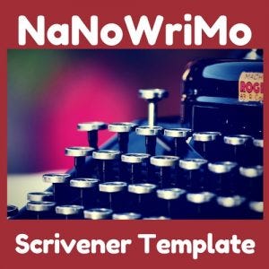 nanowrimo Scrivener Template
