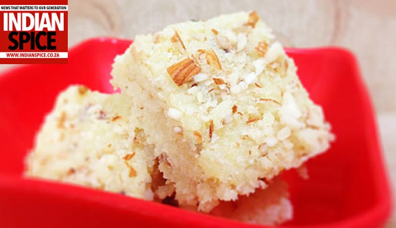 Coconut Barfi Diwali Recipe