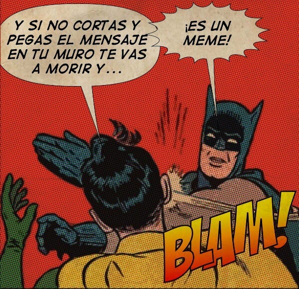 Batman da una bofetada