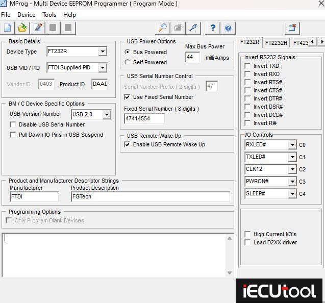 FoxFlash FTDI Repair (Reflash) Guide