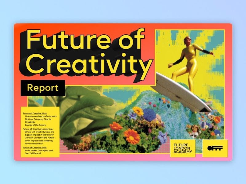 Future of Creativity Report