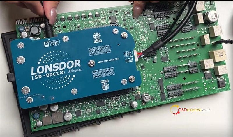 Lonsdor K518 Pro with LSD-BDC2 Adapter Add 2019 BMW Smart Key