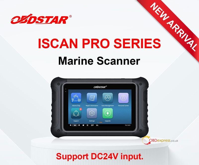 OBDSTAR ISCAN PRO Series Marine Scanner Introduction