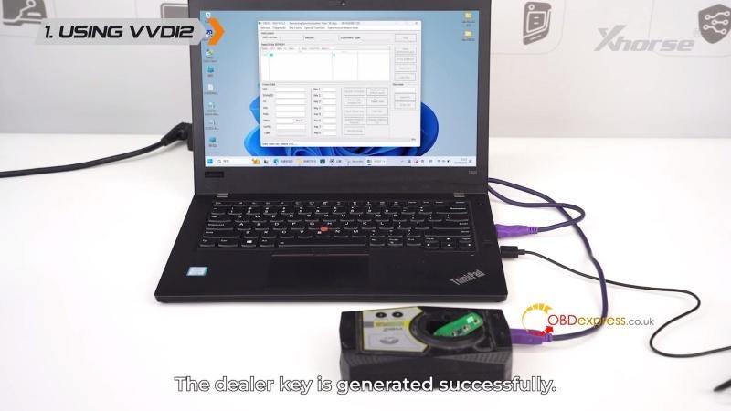 How to Generate VW MQB49 5C 5D Dealer Key with VVDI2 or Key Tool MIDI