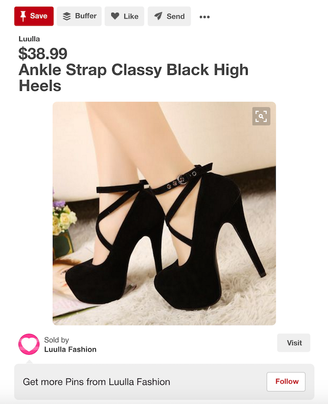 Pinterest Marketing Shoes