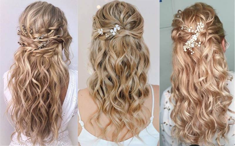 Waterfall Braid Updo