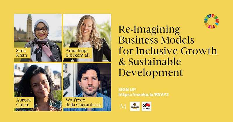 Re-Imagining Business Models for Inclusive Growth & Sustainable Development