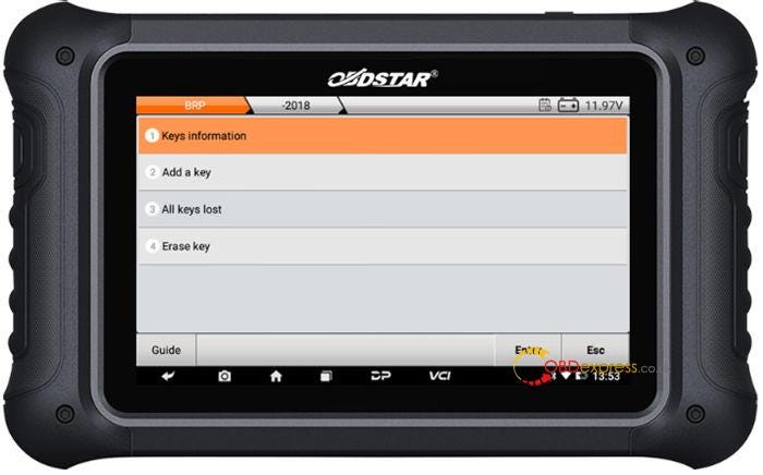 OBDSTAR MK70 Main Feature, Vehicle Coverage, Menu Function Display