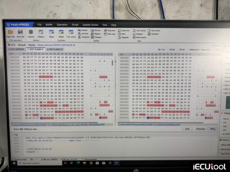 Xhorse Multi Prog Read and Write Nissan EDC16C41