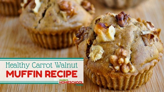 Healthy-Carrot-Walnut-Muffin-Recipe-Featured