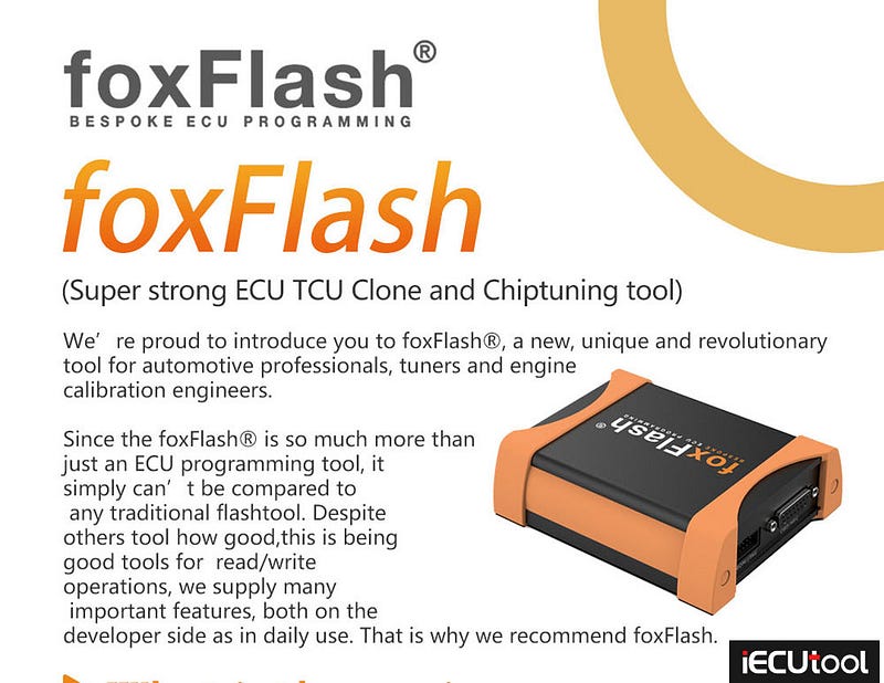 FoxFlash Software Download, Module and Car List