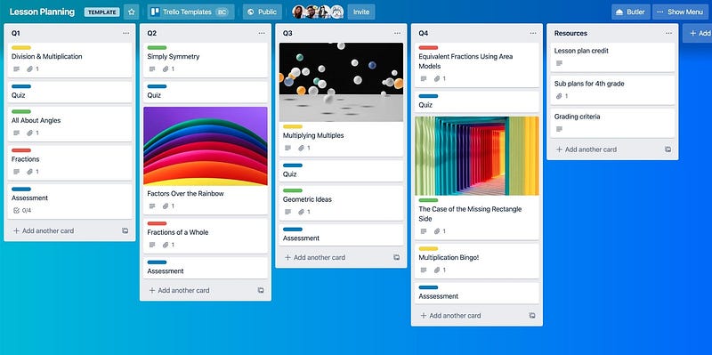 Trello — Evernote alternative