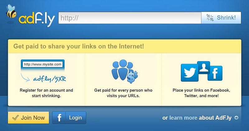 How to make money on adf.ly service - short links and earn money!