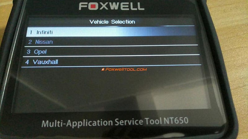 FoxwellNT650エリート走行距離計/マイレージ機能