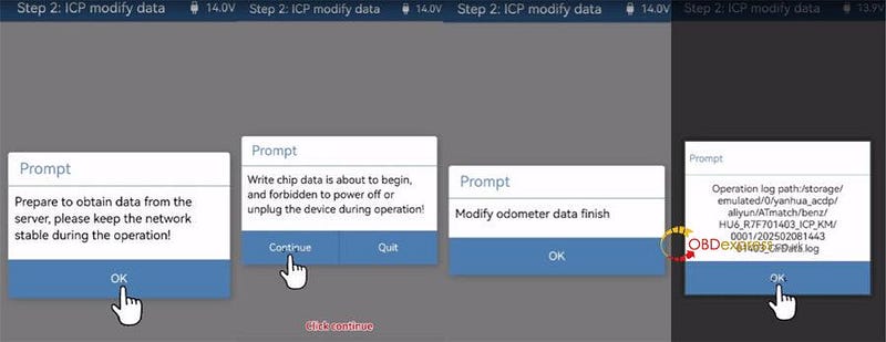 How to Reset MB HU6 (IC77) ODO Module Mileage by Yanhua ACDP2