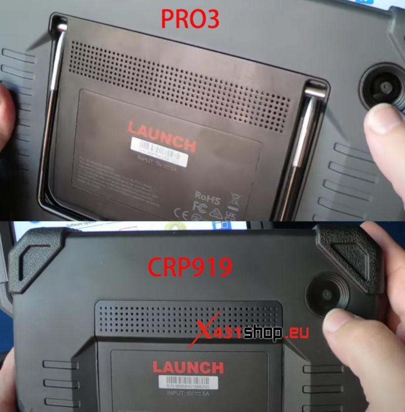 LAUNCH-X431 PRO3 ACE vs. LAUNCHCRP919