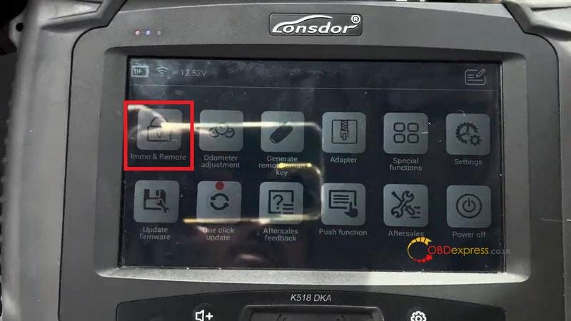 Lonsdor K518 Pro Adds 2020 Mazda 6 Smart Key by OBD
