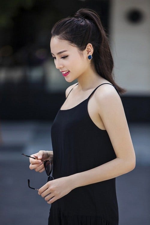 Cân đo nhan sắc Kỳ Duyên sau mỗi lần đổi kiểu tóc