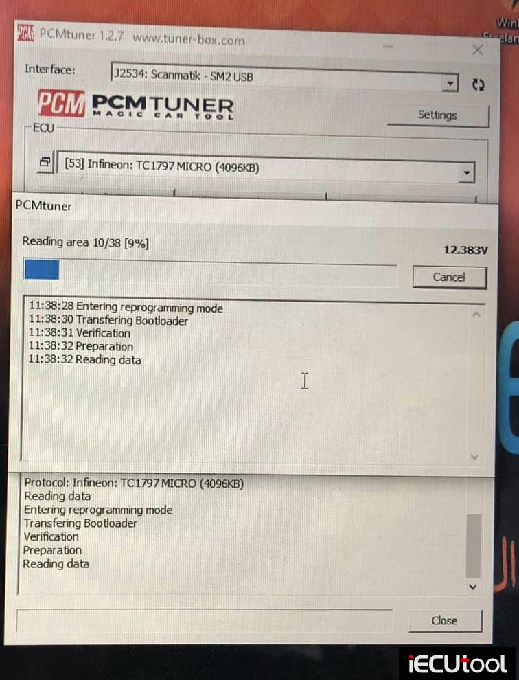 PCMTuner Read and Write PSA SID807EVO via Module 53