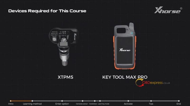 How to Program Xhorse XTPMS Sensors_TPMS Learning Method