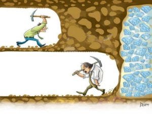 entrepreneur selling