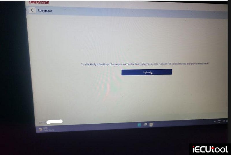 How to Upload Log Data in OBDSTAR ECU Master